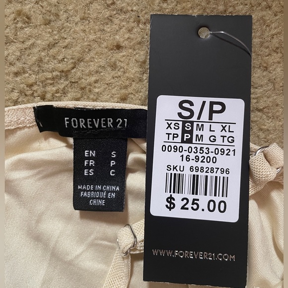 Forever 21 tan bodysuit - Picture 3 of 3